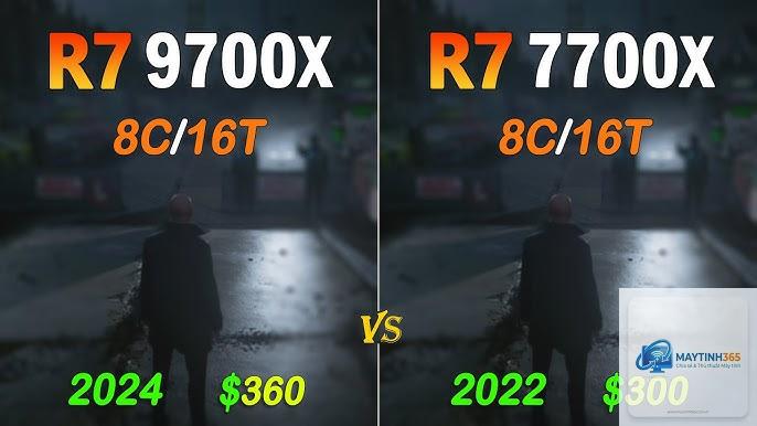 Ryzen 7 9700X vs Ryzen 7 7700X - Hình 4