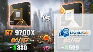 Ryzen 7 9700X vs Ryzen 7 9800X3D