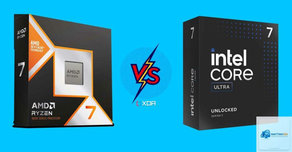 Ryzen 7 9800X3D vs Core Ultra 7