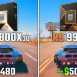 Ryzen 7 9800X3D vs Ryzen 9 9900X