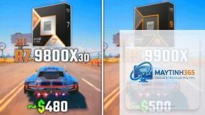 Ryzen 7 9800X3D vs Ryzen 9 9900X