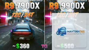 Ryzen 9 9900X vs Ryzen 9 7900X