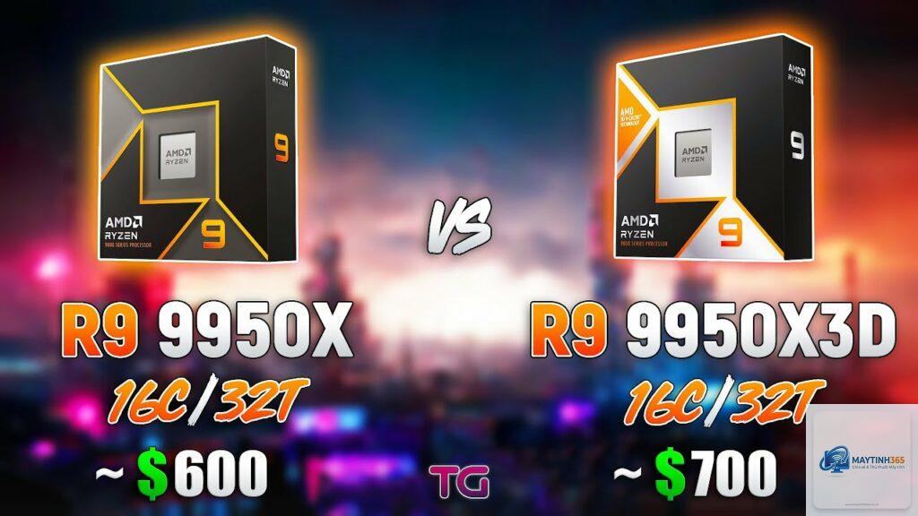 Ryzen 9 9950X vs Ryzen 9 9950X3D