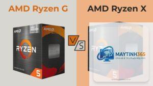 Ryzen G vs Ryzen X