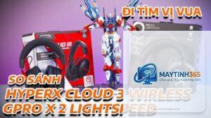 Tai nghe Logitech vs HyperX