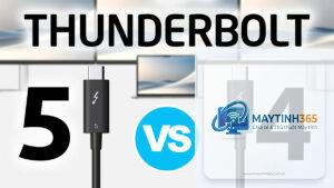 Thunderbolt 4 vs Thunderbolt 5