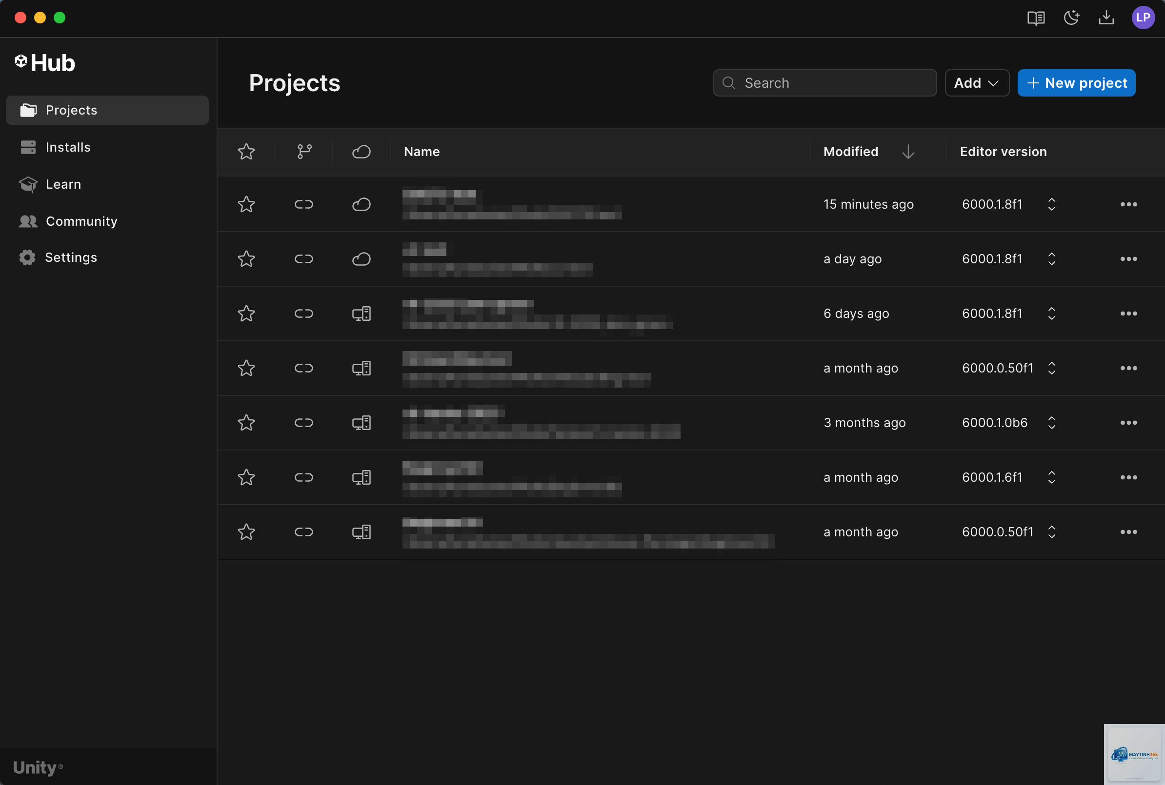Unity Hub - Hình 3
