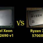 Xeon E5 2690 V4 vs Ryzen 7 5700X