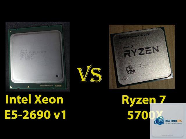 Xeon E5 2690 V4 vs Ryzen 7 5700X