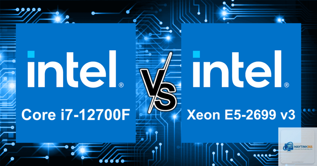 Xeon E5 2699 V3 vs Core i7 12700F