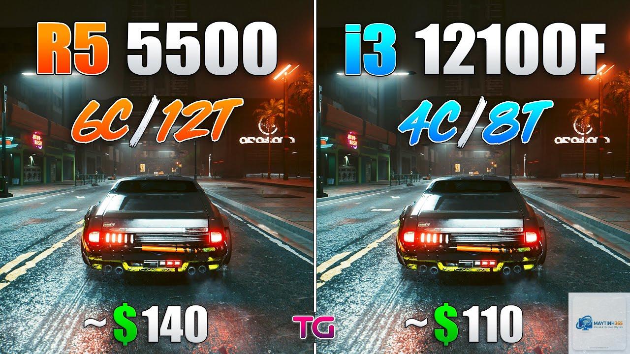 i3 12100F vs Ryzen 5 5500 - Hình 1