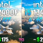 i5 12400F vs i5 13400F