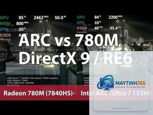 Intel Arc iGPU vs Radeon 780M