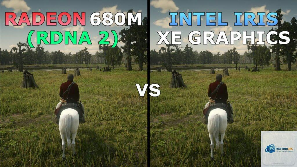 Intel Iris Xe vs Radeon 680M