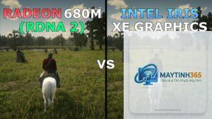 Intel Iris Xe vs Radeon 680M