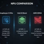 Intel NPU vs AMD XDNA NPU