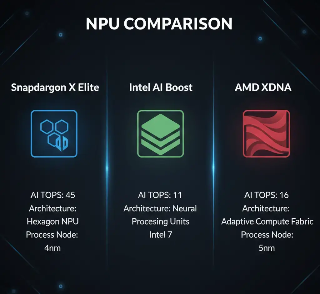 Intel NPU vs AMD XDNA NPU