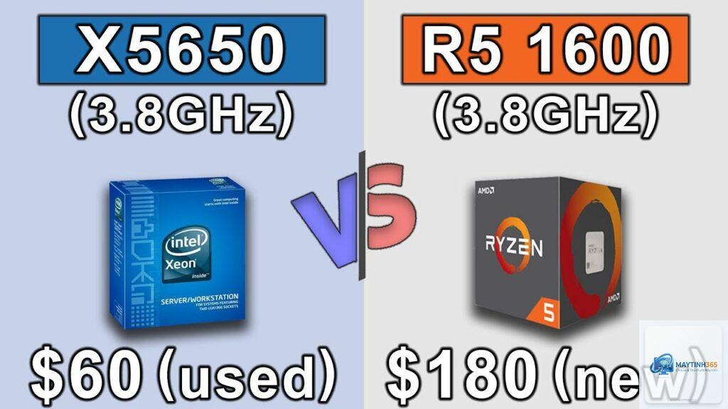 Intel Xeon vs Ryzen 5