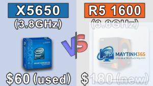 Intel Xeon vs Ryzen 5