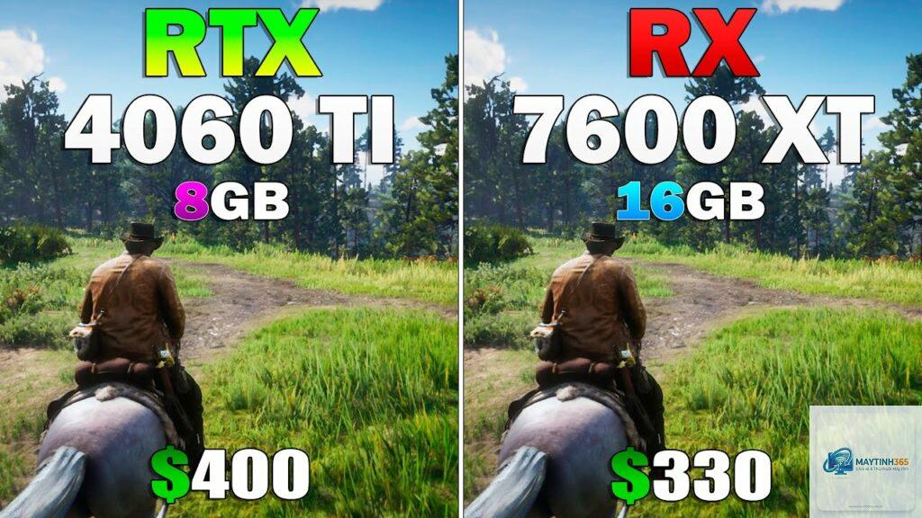 RTX 4060 8GB vs RX 7600 XT 16GB