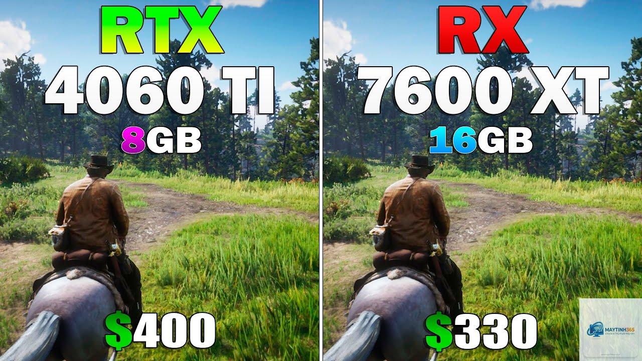 RTX 4060 8GB vs RX 7600 XT 16GB - Image 1
