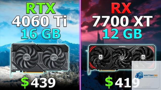 RTX 4060 vs RX 7700 XT hiệu năng - Image 1