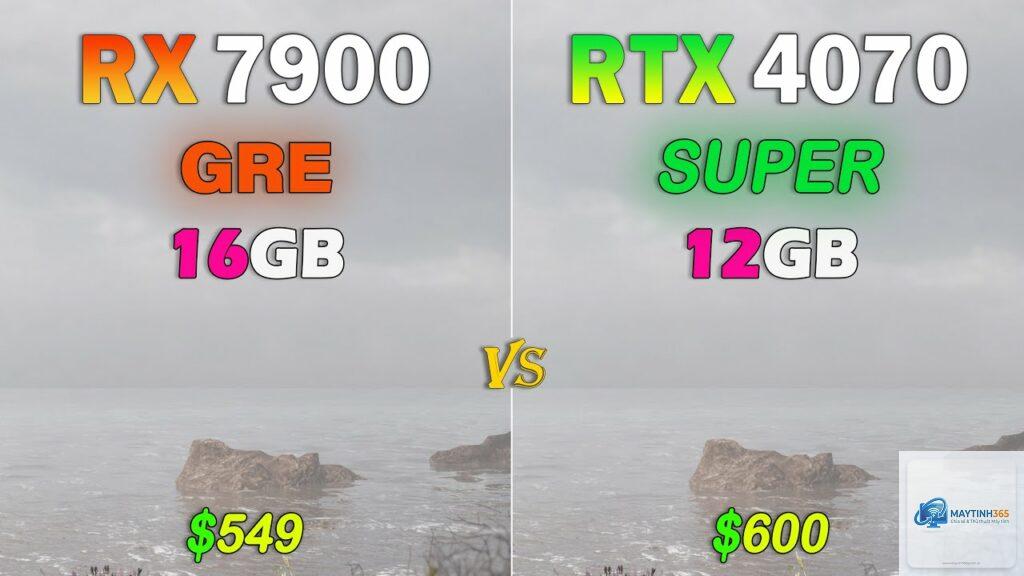 RTX 4070 Super 12GB vs RX 7900 GRE 16GB