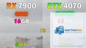 RTX 4070 Super 12GB vs RX 7900 GRE 16GB