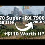 RTX 4070 Super vs RX 7900 XT hiệu năng