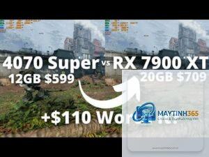 RTX 4070 Super vs RX 7900 XT hiệu năng