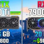 RTX 4070 Ti Super 16GB vs RX 7900 XT 20GB