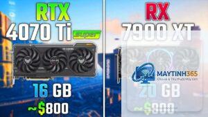 RTX 4070 Ti Super 16GB vs RX 7900 XT 20GB