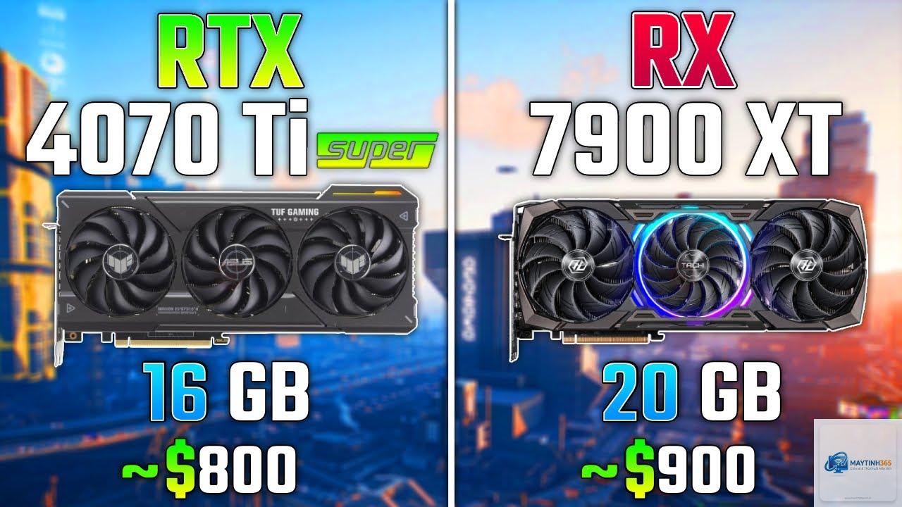 RTX 4070 Ti Super 16GB vs RX 7900 XT 20GB - Image 1