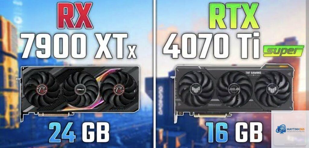RTX 4070 Ti Super 16GB vs RX 7900 XTX 24GB