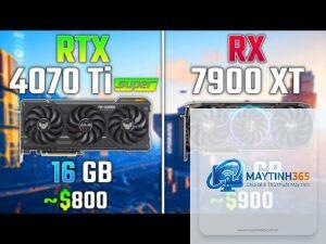 RTX 4070 Ti Super vs RX 7900 XT hiệu năng