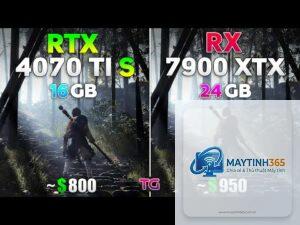 RTX 4070 Ti Super vs RX 7900 XTX hiệu năng