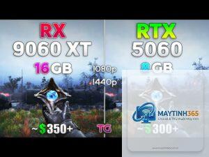 RTX 5060 8GB vs RX 9060 XT 16GB