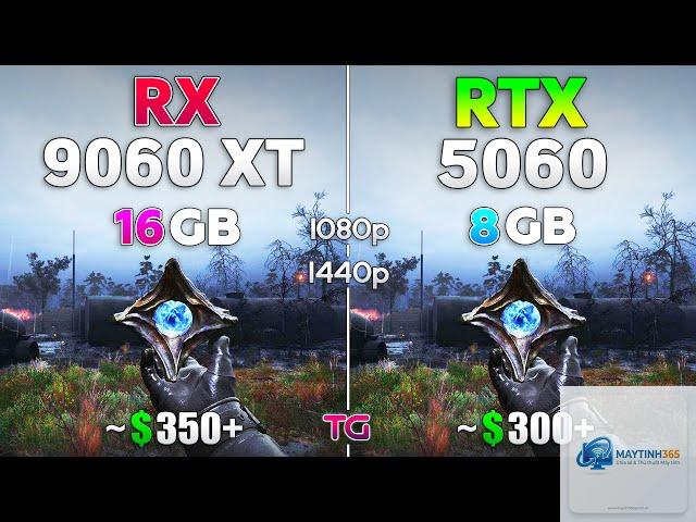 RTX 5060 8GB vs RX 9060 XT 16GB - Image 1