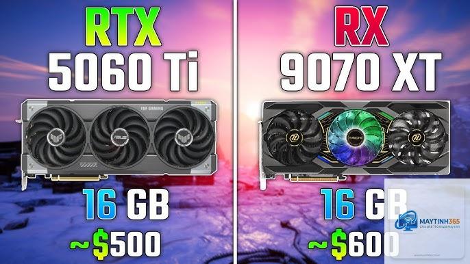 RTX 5060 Ti vs RX 9070 hiệu năng - Image 2