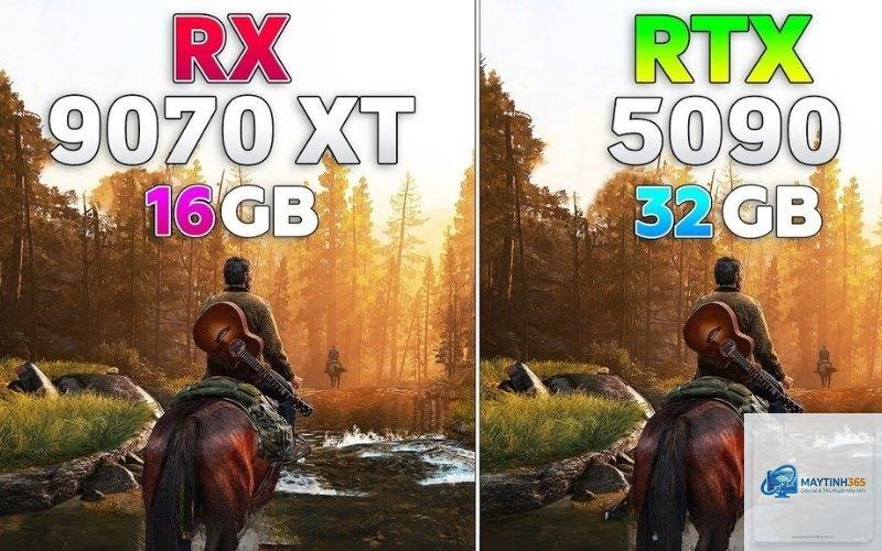 RTX 5090 vs RX 9070 XT hiệu năng - Image 3