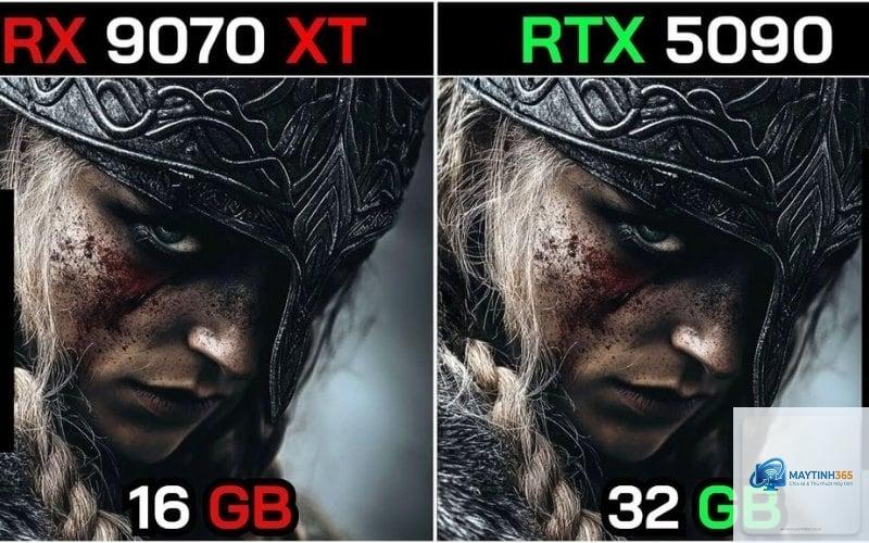 RTX 5090 vs RX 9070 XT hiệu năng - Image 5