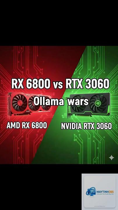 RTX vs RX Ollama