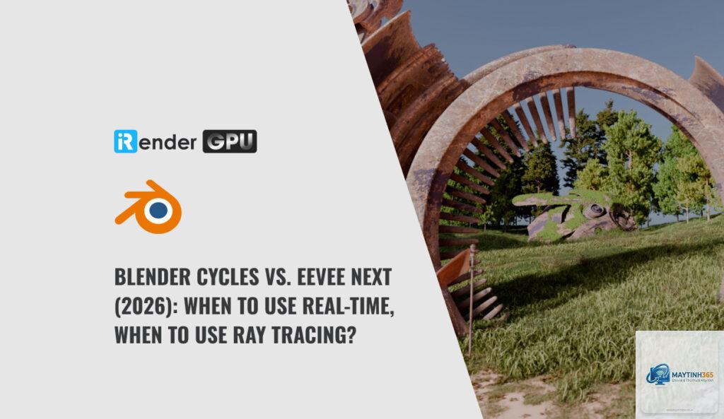 RTX vs RX cho Blender Eevee