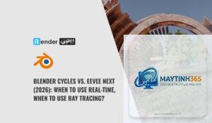 RTX vs RX cho Blender Eevee
