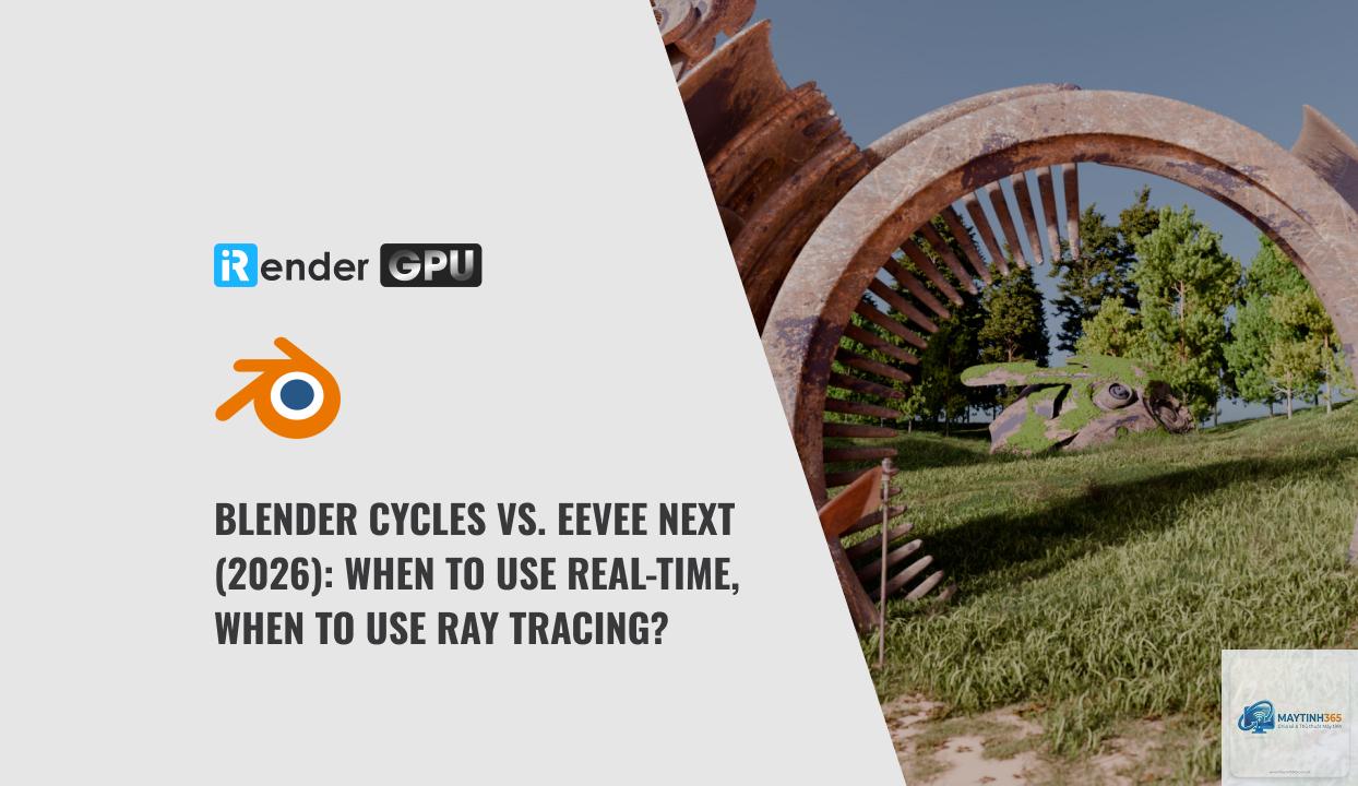 RTX vs RX cho Blender Eevee - Image 1